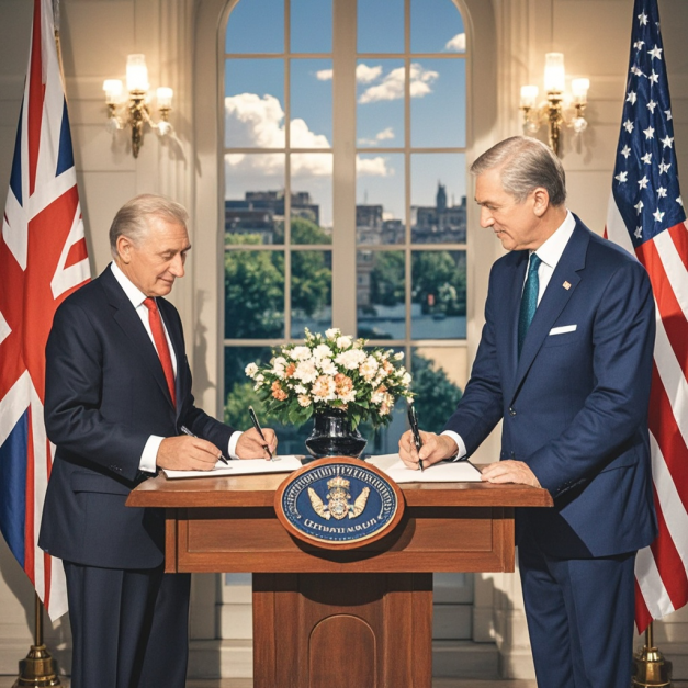  UK and US Expected to Sign Trade Deal This Week, Involving Steel and Auto Tariff Quota Adjustments  