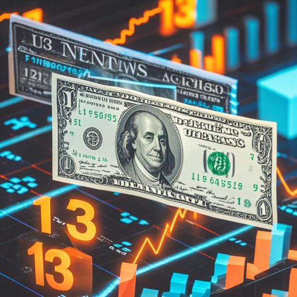 U.S. Inflation Below Expectations, Dollar Index Plunges Notably on 13th