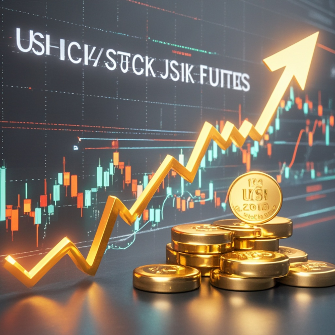  U.S. Stock Futures and Spot Gold Move in Opposite Directions, Reflecting Subtle Shifts in Market Sentiment  