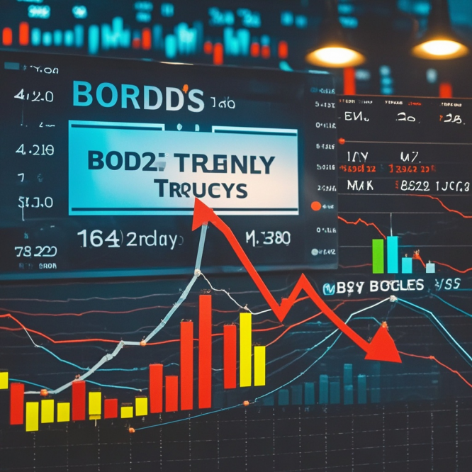 UK Bond Market Remains Volatile: 2-Year Gilt Yield Surges to May High