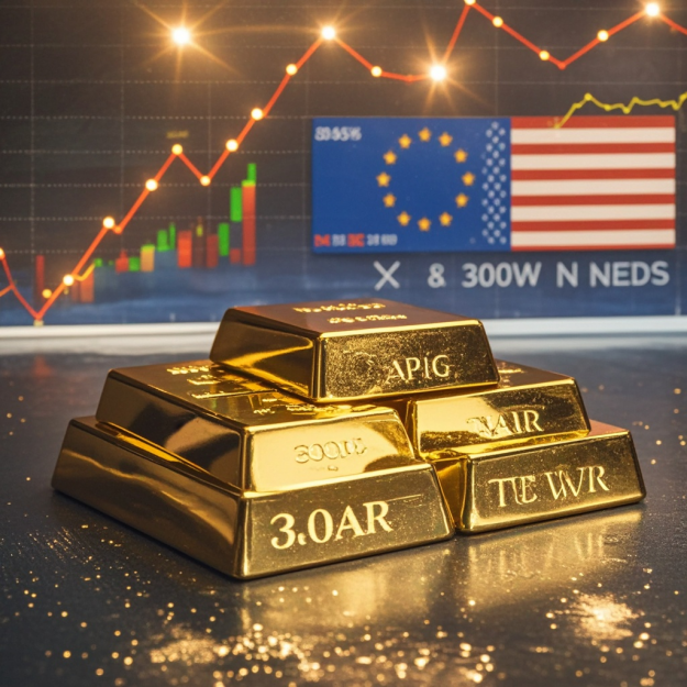 Gold Market Sees Sharp Fluctuations Amid US-EU Tariff Dispute, 3400 Threshold Hangs in Balance